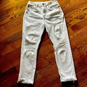 Kancan Perfect Distressed White Estilo Jeans -Sz 9/28
